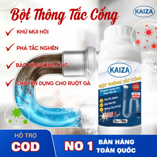 Bột Thông Tắc Đường Ống, Bột Làm Sạch Bồn Cầu Bồn Rửa Khử Mùi Hôi Hiệu Quả - Chuyên Dụng Ống Ruột Gà