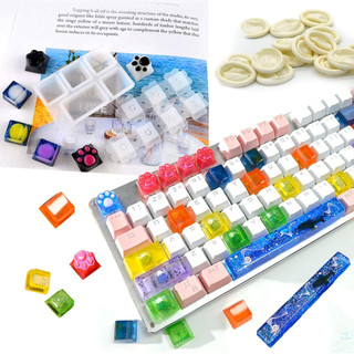 Khuôn Silicon Làm Keycap Bàn Phím Cơ, Khuôn Làm Keycap Resin Custom Đổ Keo Epoxy Resin