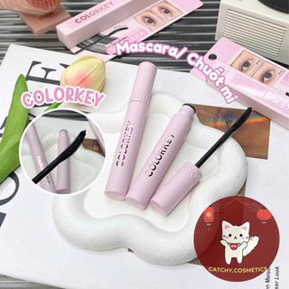 [COLORKEY] Mascara Colorkey Vỏ Hồng, Làm Dày Và Dài Mi Chống Nước, 6g