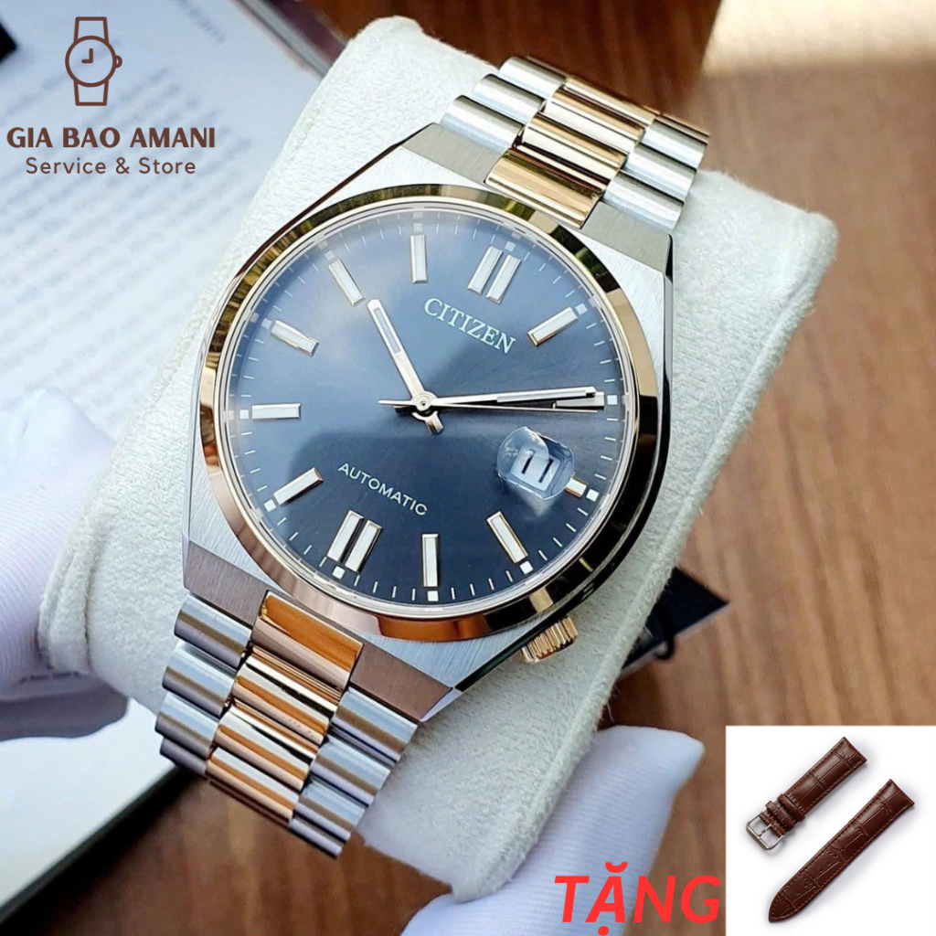 Đồng Hồ Nam CITIZEN Tsuyosa NJ0154-80H Chính Hãng Tặng Dây Da Cao Cấp