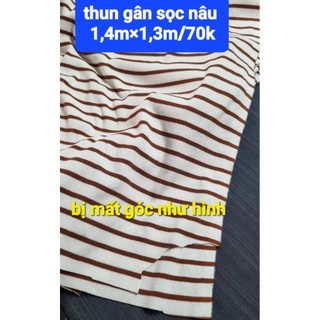 vải thun gân (đũa & sọc )