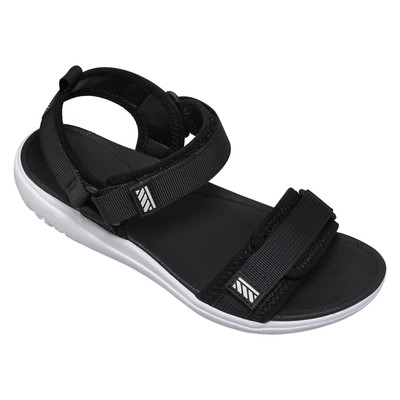 Sandal đế bằng nữ Bita's SEFYW.10 (Đen + Xám)