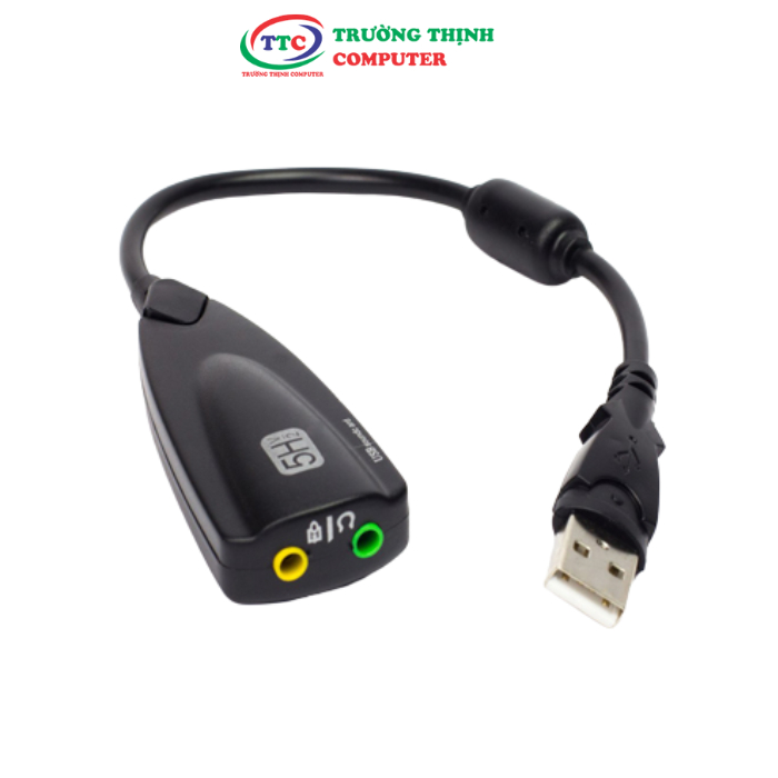 [ Mua 5 tặng 1 ] USB Sound Âm Thanh Cực Chất 7.1- 5HV2