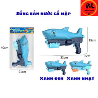  Đồ Chơi Súng Bắn Nước Hình Cá Mập Cho Bé 