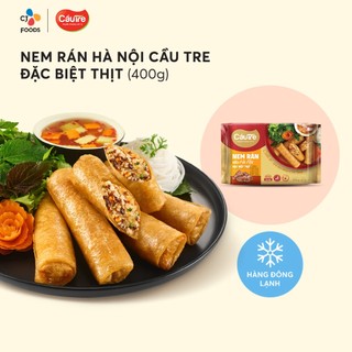 [Hỏa tốc] Nem rán Hà Nội đặc biệt Cầu Tre - nhân Hải sản/ nhân Thịt (gói 300g - 6 cuốn to)