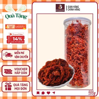    HÀNG LOẠI 1  1KG Khô bò xé sợi mềm cay nhà BAOANFOOD 100% từ thịt tươi đậm đà gia vị 