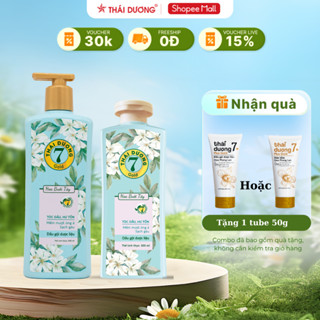 [Live Combo] Mua Dầu gội Thái Dương 7 Gold Hoa Bưởi Tây 500ml Kèm quà tặng