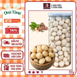 [HÀNG LOẠI 1] Hạt macca ĐăkLăk sấy ăn liền nhà BAOANFOOD ngon giòn dinh dưỡng (hạt mắc ca ĐĂKLĂK)