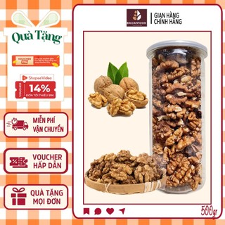 HẠT ÓC CHÓ LOẠI 1 CHUẨN NHẬP KHẨU MỸ NHÀ BAOANFOOD THƠM NGON ĐẬM VỊ 100% ẢNH THẬT