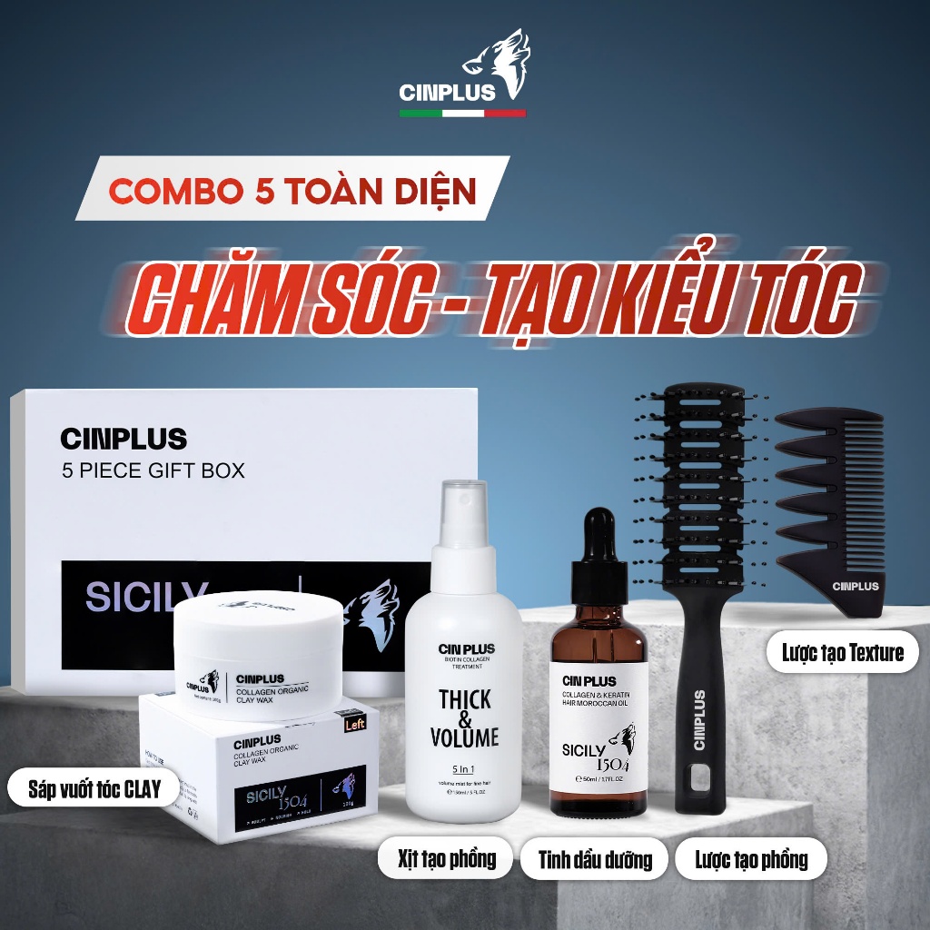 GIFT BOX CinPLus COMBO 5 Món Toàn Diện