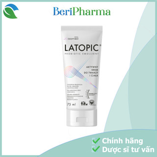 Latopic Kem Dưỡng Ẩm, Dịu Ngứa Da Dị Ứng Latopic Face And Body Cream 75ml