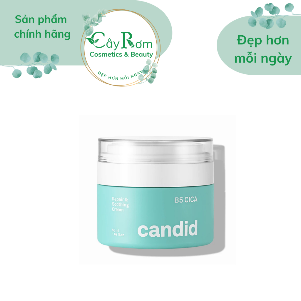 [CANDID] Kem Dưỡng Ẩm Hỗ Trợ Phục Hồi Da B5 CICA - Candid B5 CICA Repair & Soothing Cream 50ml