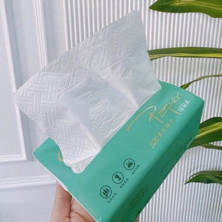 Giấy rút chính hãng Caitong 5 lớp 520 tờ xanh nhạt siêu dai, mềm mịn [CHUẨN NỘI ĐỊA TRUNG]
