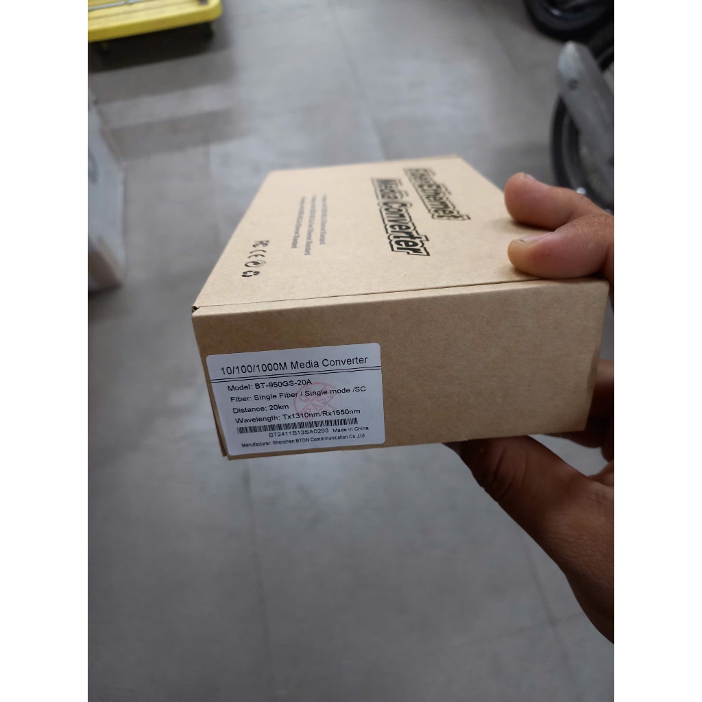 Converter quang 10/100/1000M BTon BT-950SM-20A