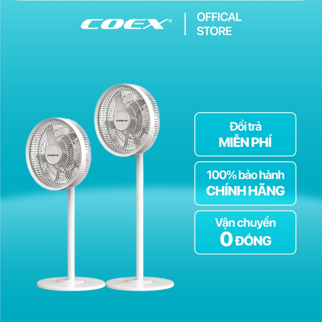 [COEX OFFICIAL-Ship 0đ] Quạt cây 5 cánh Coex CF-7121D
