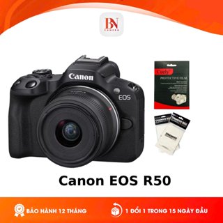  Máy ảnh Canon EOS R50 + Lens RF-S 18-45mm 