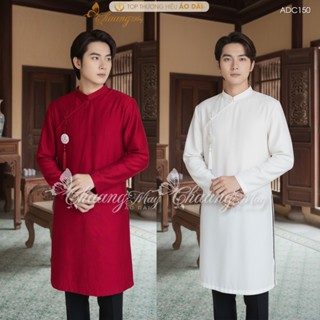  Áo dài chú rể cách tân Nam truyền thống ngọc bội ADC150 may sẵn dự tiệc sự kiện an hỏi lễ tết đẹp 