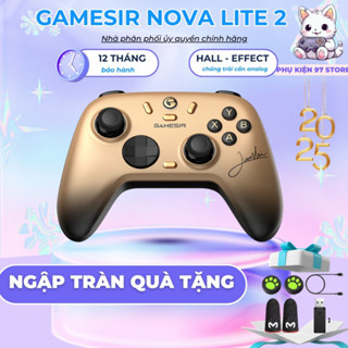 💛 Giá Sốc 💛 Gamesir NOVA 2 LITE, tay cầm chơi game Hall Effect, Macro hành trình, Trigger Lock