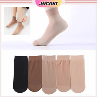 Vớ tất nữ cổ ngắn dễ thương siêu mỏng thật chân thông thoáng mềm mịn JOCOSI T9111