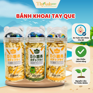  Bánh Quy Đũa Stick Khoai Tây Đài Loan 108g  tặng oto cho bé  