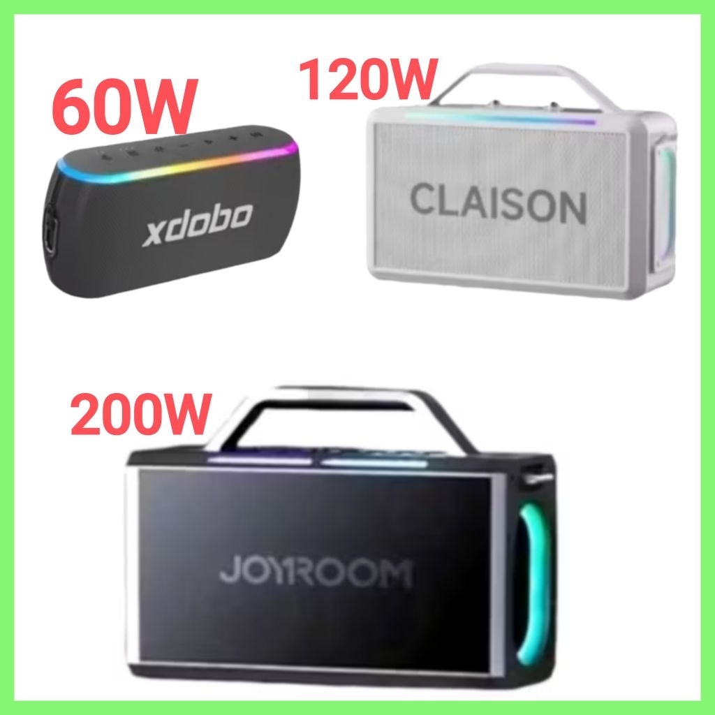 ✅ Loa Bluetooth 120W - 200W JOYROOM JR-MW03 CLAISON kèm theo Micro Siêu trầm Hifi Audio hát karaoke 