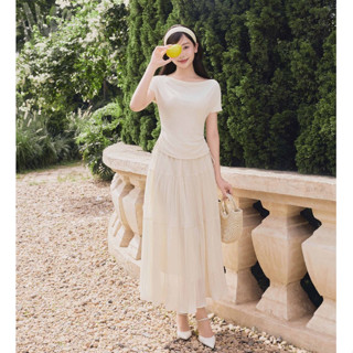 BEAUTEBYV - Chân váy xoè xếp li Anya