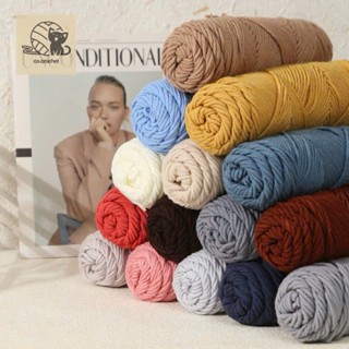 Len Ống Len Cotton Love dùng làm khăn quàng cổ, mũ len, túi len cuộn 100gr