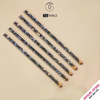 Combo 5 cây bút chấm đá nail bằng sáp cao cấp