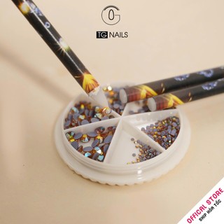 Combo 5 cây bút chấm đá nail bằng sáp cao cấp