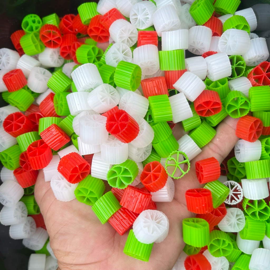 1kg Hạt Kanet (Kaldnes) Loại Tốt - Hạt Cannet Lọc Nước, Nuôi Vi Sinh
