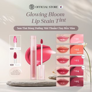  Son Tint Bóng Dưỡng Môi Pinate Glowing Bloom Lip Stain Tint 2.9G 
