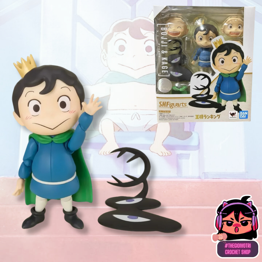SHF BANDAI (AUTHENTIC) HIGH QUALITY ACTION FIGURE "BOJJI - OUSAMA RANKING" (2ND - FULLBOX)