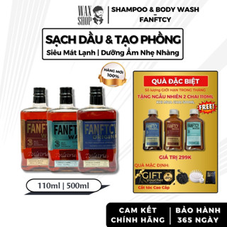 Dầu gội, sữa tắm nam cao cấp Fanftcy Original, Citrus Burs, Rose & Oud 110ml | 500ml - C2