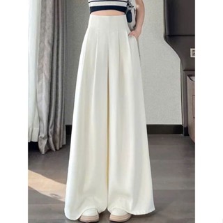  Quần ống rộng giả váy  CÓ BIGSIZE 40 - 75KG  xếp ly dáng dài quần Vải Lưng Cao chất mềm mịn mát,- mã 540 