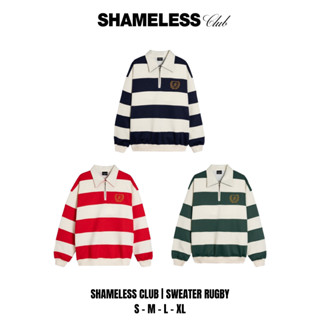 Shameless Club | Áo Sweater Hàn Quốc Nỉ 2 Da Cao Cấp 330Gsm Không Đổ Lông Form Oversize Họa Tiết Thêu Nổi SW.002 Unisex