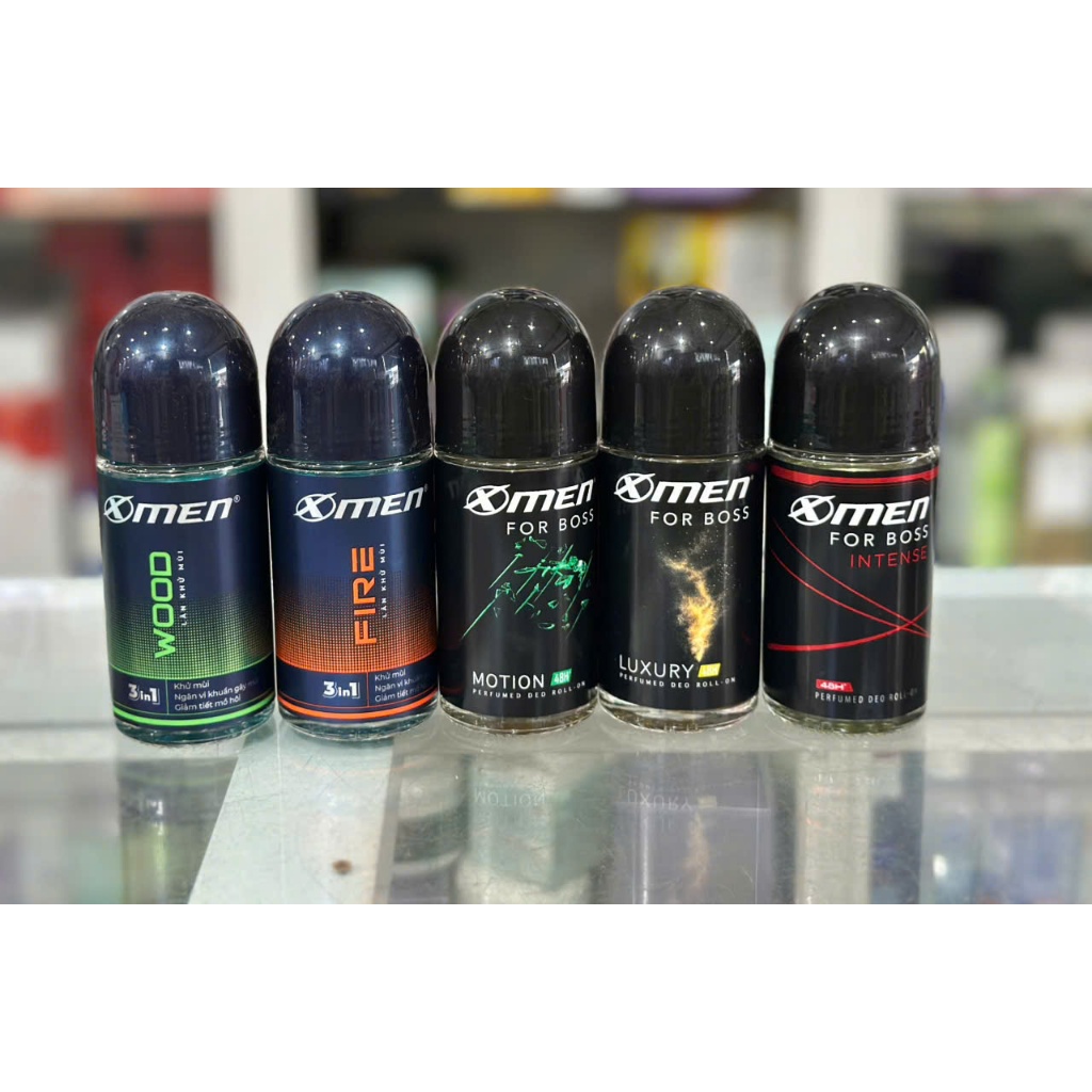 Lăn Khử Mùi XMEN Wood - Fire - Boss
