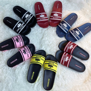 Dép Quai Ngang Nam Nữ DG Vương Miện Đủ Màu Đủ Size Mẫu Mới 2025 Đi Êm Chân