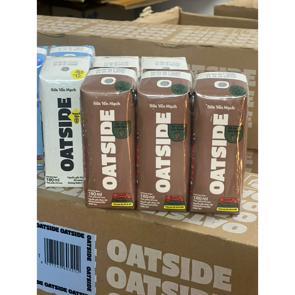 Lốc 3 Hộp Sữa Oatside Nâu Mini 180ml