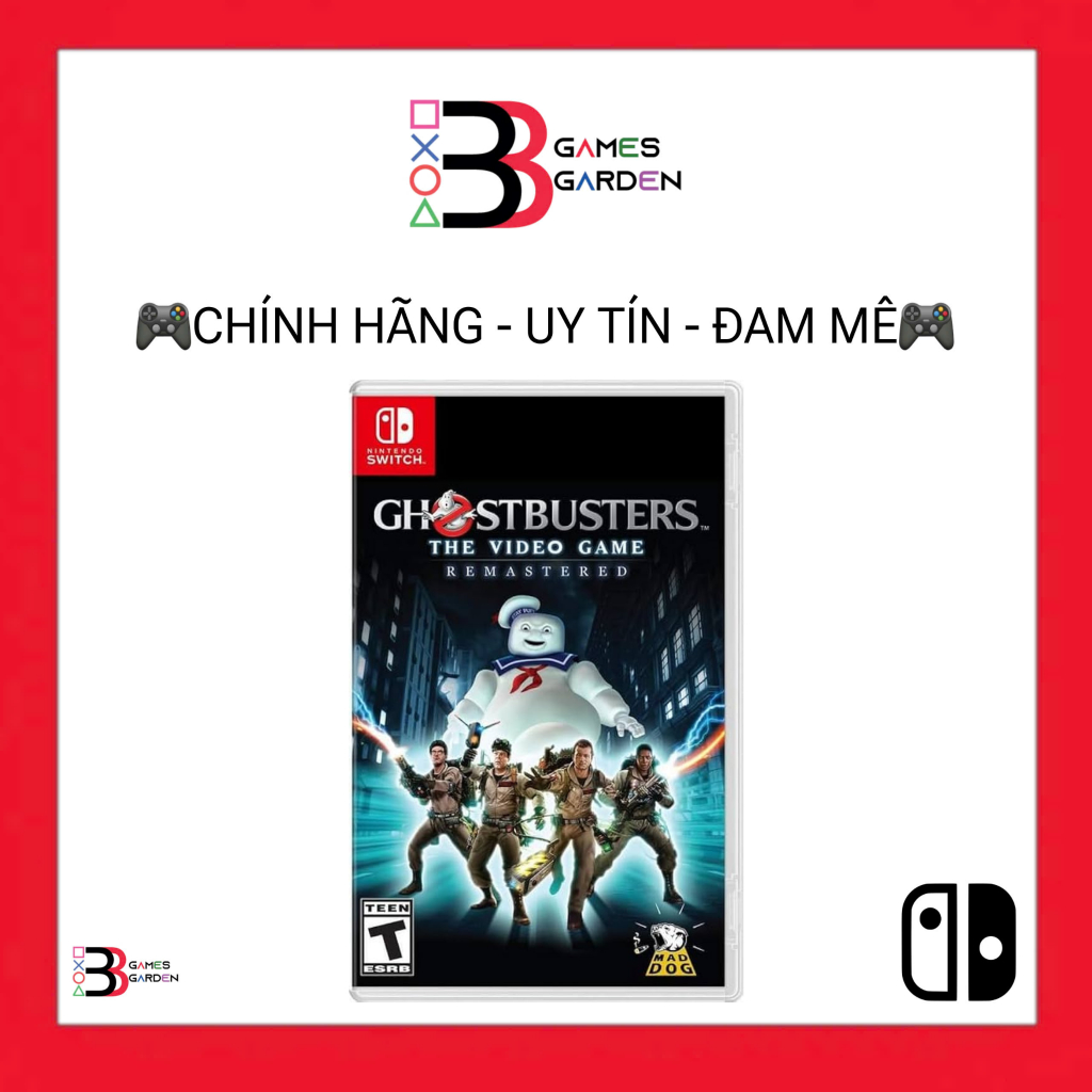 GAME NINTENDO SWITCH GHOSTBUSTERS THE VIDEO GAME REMASTERED