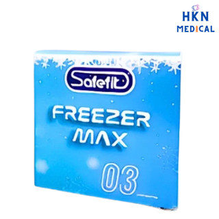 Bao cao su Siêu mỏng mát lạnh Safefit Freezer Max 3 chiếc