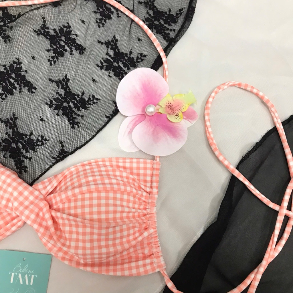 Bikini áo tắm hai mảnh bassi xoắn ngực quần lọt nhỏ siêu sang ( hàng cao cấp TMT) | BigBuy360 - bigbuy360.vn