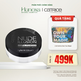 Phấn phủ Catrice Nude Illusion Loose Powder dạng bột kiềm dầu trong suốt 11g - HUNOXA