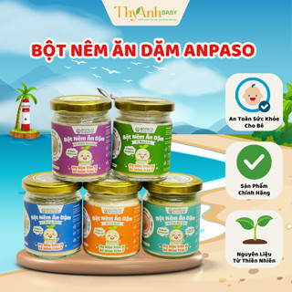 Hạt Nêm ăn dặm Anpaso Massel Đủ Vị - Gia vị ăn dặm Cho Bé 