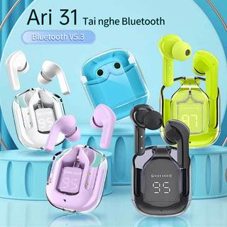  Tai nghe nhét tai không dây Bluetooth KY9 có khả năng chống ồn và chống mồ hôi khi chơi game và tập thể dục 