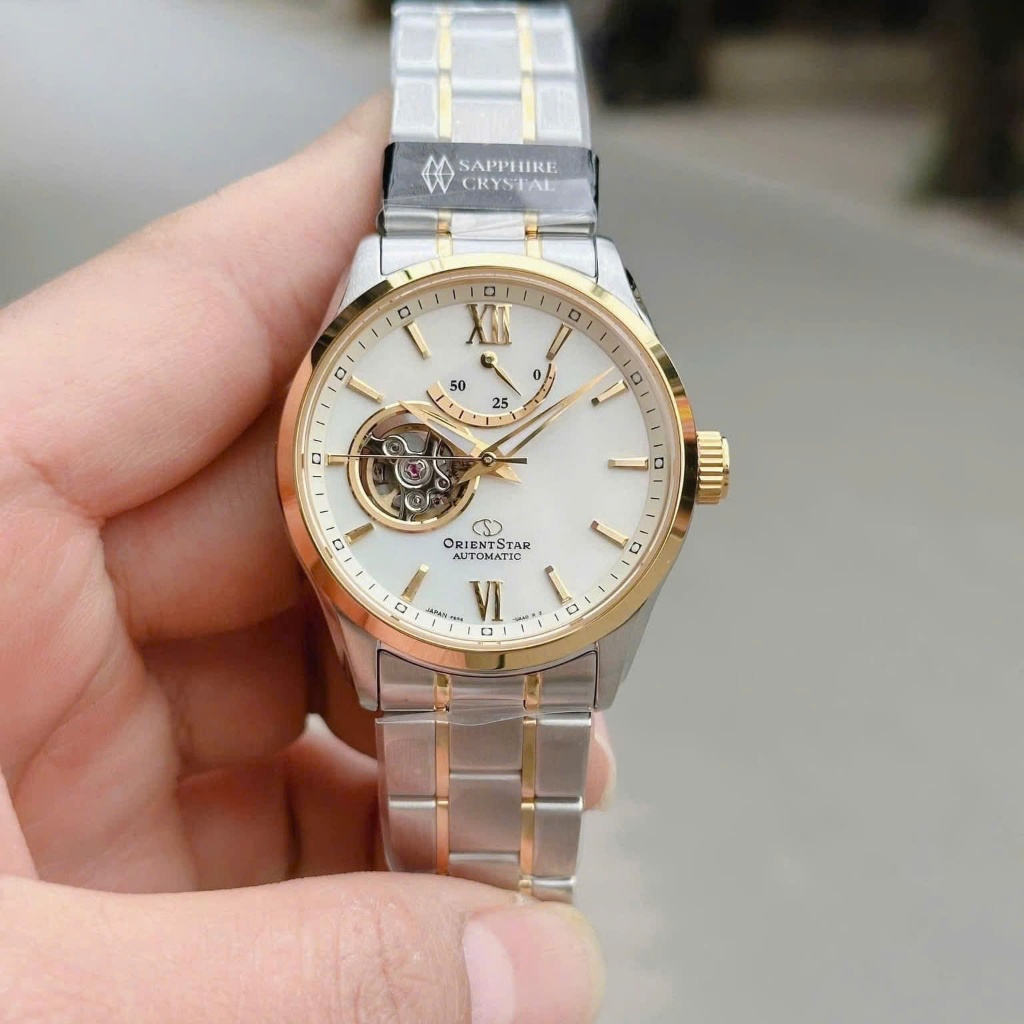 Đồng hồ nam dây thép Orient Star Joker Automatic Semi Skeleton RE-AT0004S00B RE-AT0004S00Z