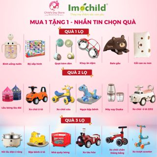 Bộ quà tặng sản phẩm IMOCHILD. Các Mom lựa chọn quà theo banner từng sản phẩm nhé. Childs day store