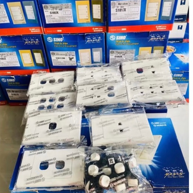 Ổ cắm mặt công tắc Sino Vanlock