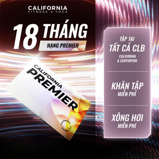 Thẻ hội viên hạng Premier tại CLB California Fitness & Yoga