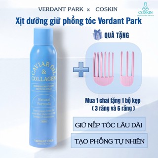Xịt giữ nếp tóc Xịt phồng tóc VERDANT PARK 200ml tạo kiểu lâu bết giữ nếp luôn mềm mại, dưỡng tóc và ngừa hư tổn