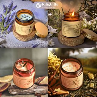 Nến thơm Kilig Gifts 100gram, 5 hương tự nhiên an toàn cho mọi đối tượng - KILIG GIFTS - KS02